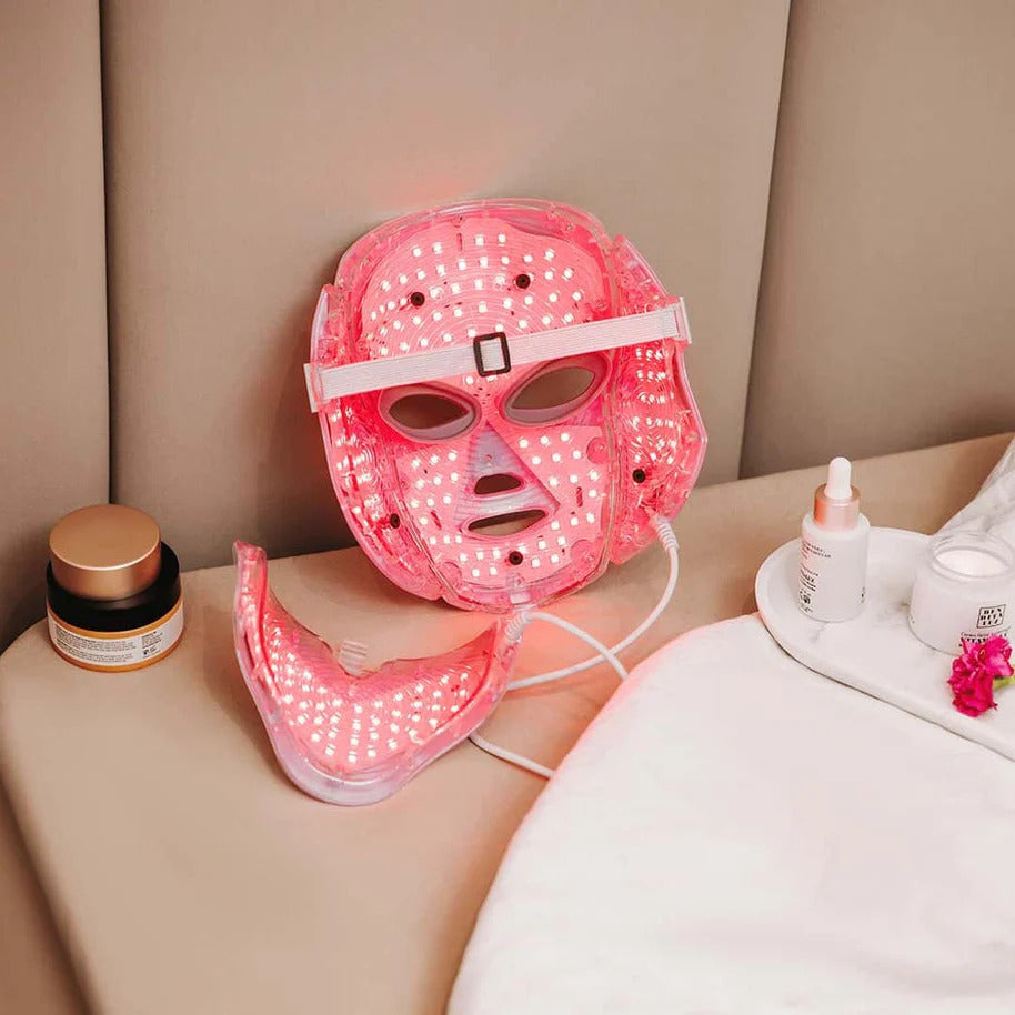 LED Face Mask With Neck (wireless)