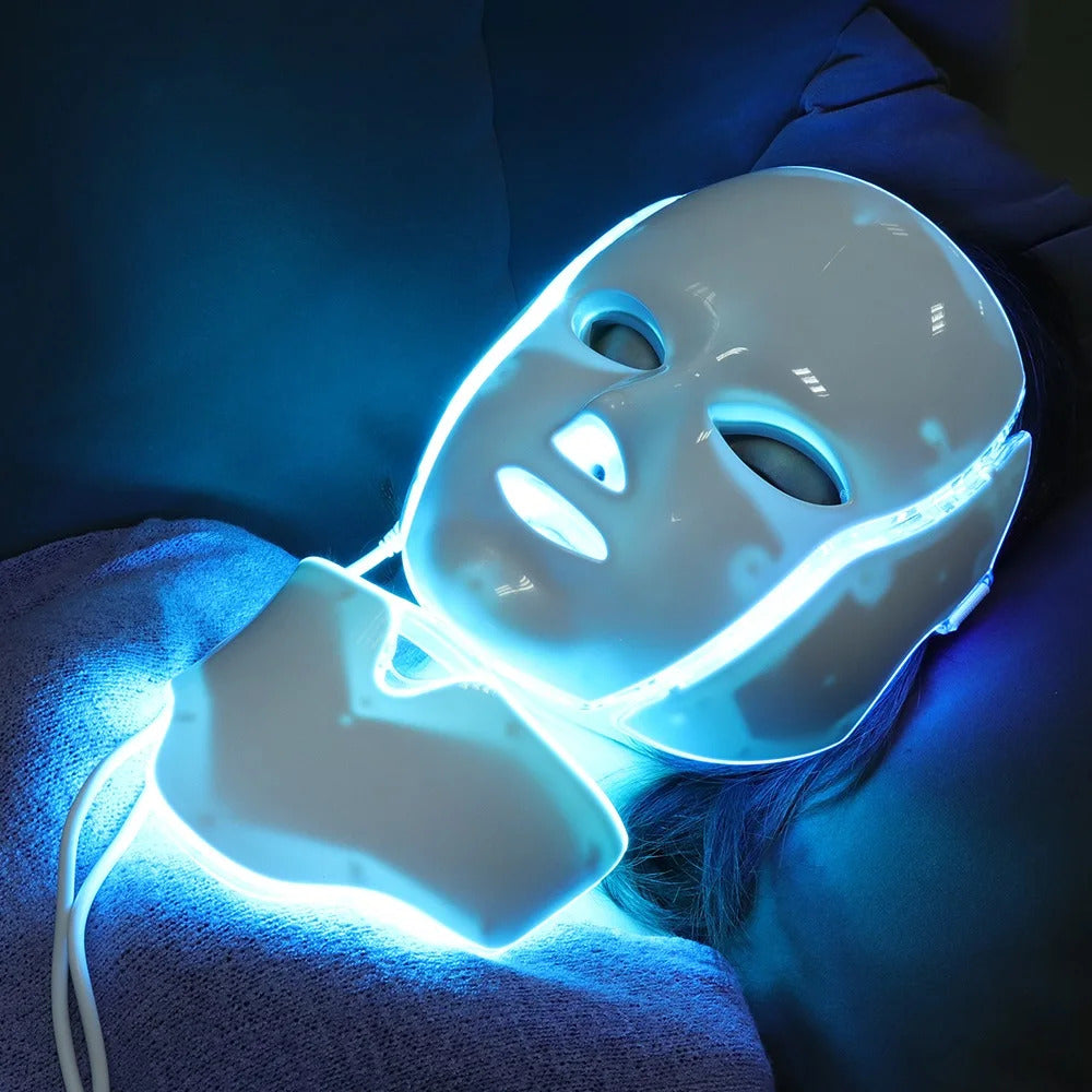 LED Face Mask With Neck (wireless)