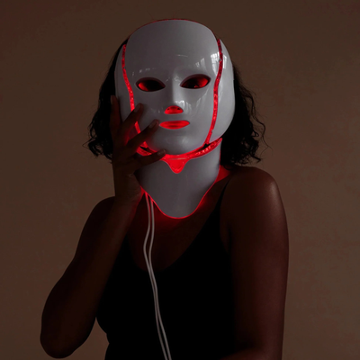 LED Face Mask With Neck (wireless)