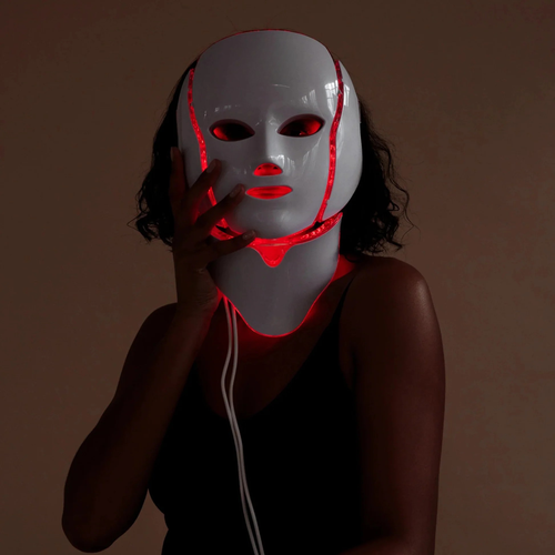 LED Face Mask With Neck (wireless)